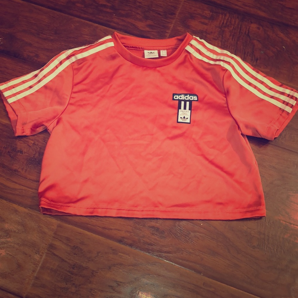 Xs silk Adidas crop top